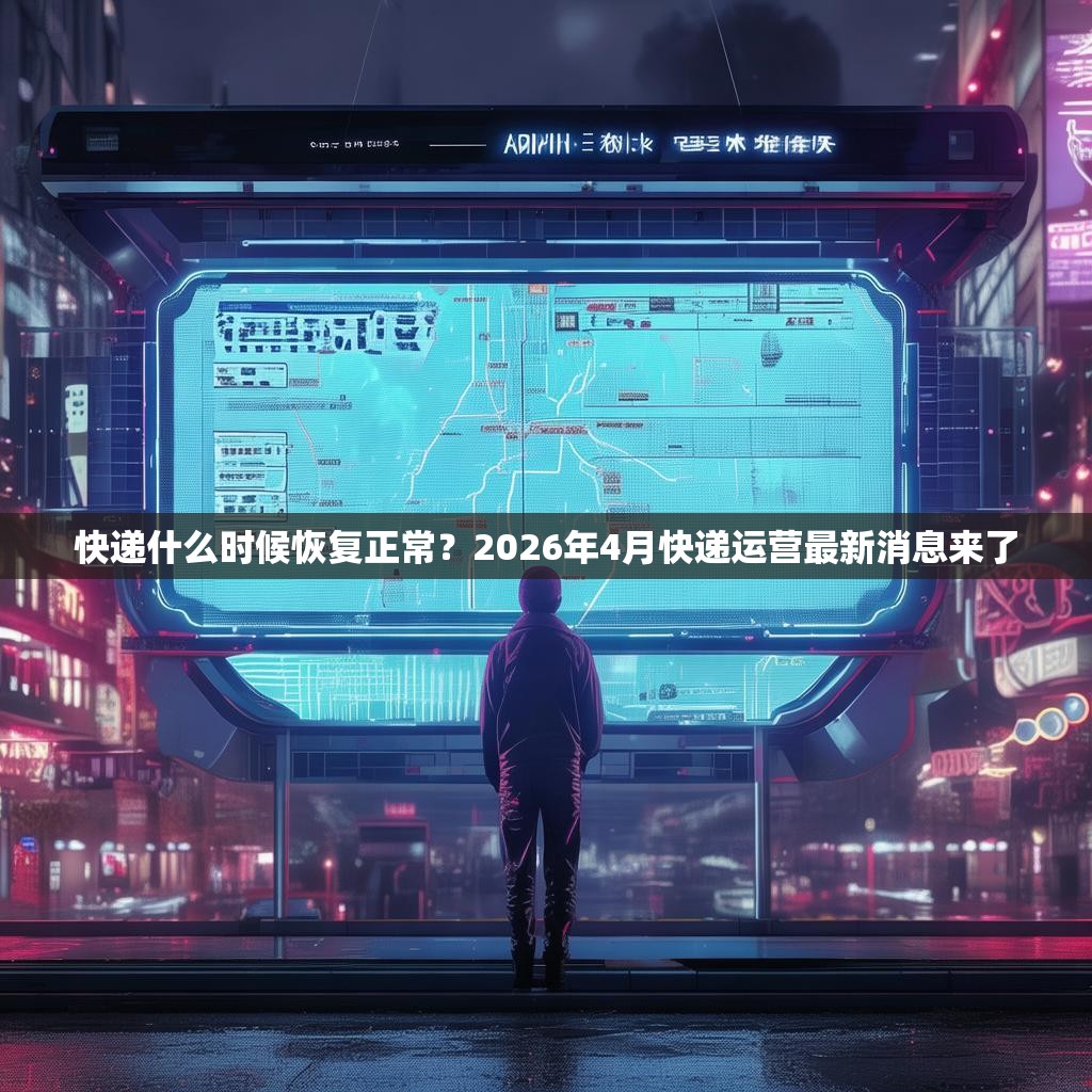 快递什么时候恢复正常?2026年4月快递运营最新消息来了 快递什么时候恢复正常?2026年4月快递运营最新消息来了