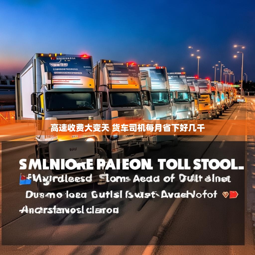 详细阅读:高速收费大变天 货车司机每月省下好几千 高速收费大变天 货车司机每月省下好几千